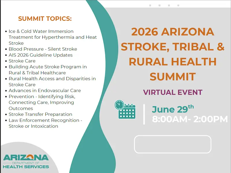 2026 Arizona Stroke, Tribal & Rural Health Summit