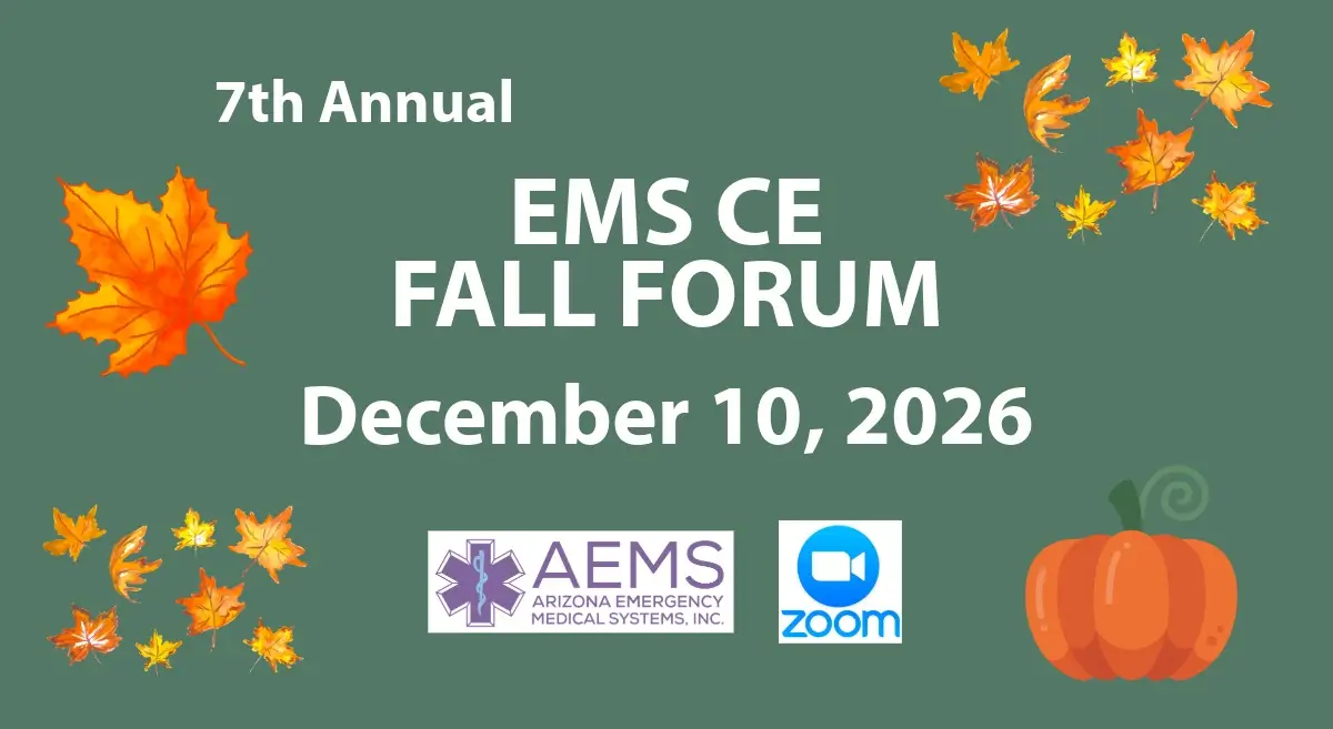 EMS CE  Fall Forum